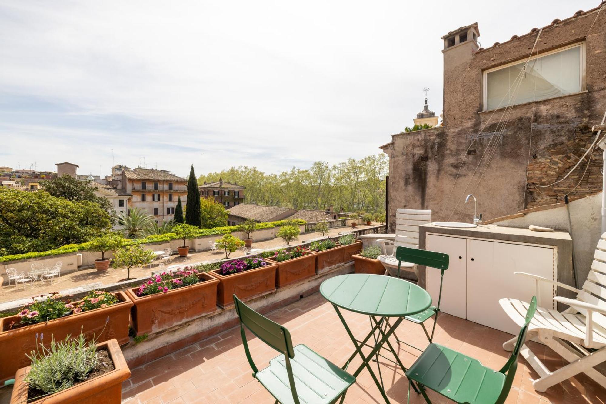 Farnesi Terrace Penthouse Apartment Roma Ngoại thất bức ảnh